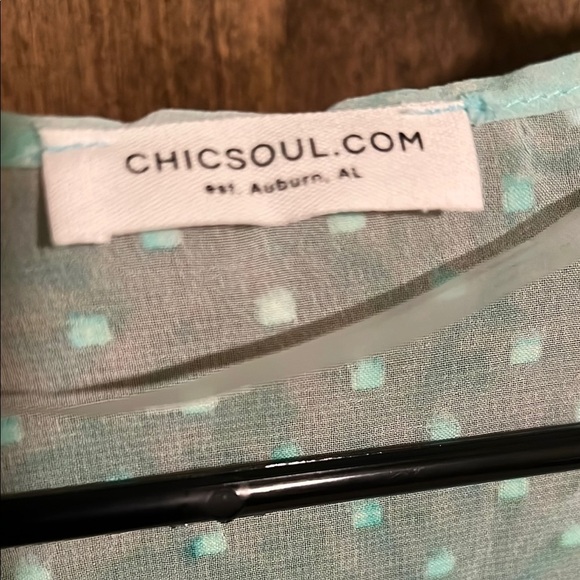 Chic Soul Sheer Dot Kimono - Picture 2 of 4